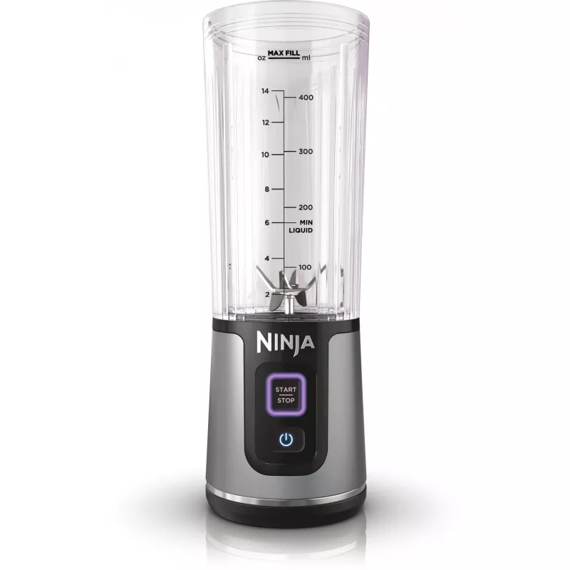 Batidora deportiva Ninja BC151EUBK — recipiente de 0,53 L, 14,4 W, batería, Ice-Crush, negro