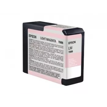 Epson pack individual magenta claro T580600, magenta claro, tinta pigmentada, 80 ml, 1 unidad