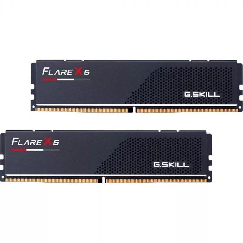 G.Skill Flare X5 F5-5200J4040A32GX2-FX5, 64 GB, 2 x 32 GB, DDR5, 288-pin DIMM - G.Skill Flare X5 F5-5200J4040A32GX2-FX5. Componente para: PC
