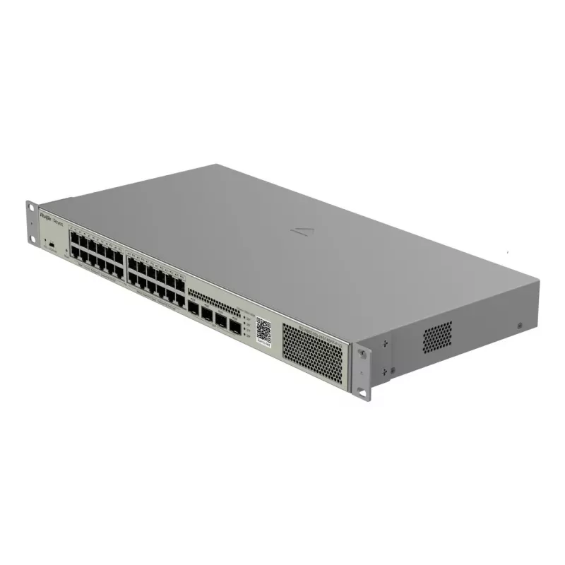 Ruijie Networks RG-NBS3100-24GT4SFP-P-V2 Switch de red Gestionado L2 Gigabit Ethernet (10/100/1000) Power over Ethernet (PoE) Metálico