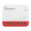 Interruptor inteligente Sonoff MINI-ZBRBS compatible con ZigBee tamaño mini para instalación empotrada, relé plano