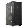 Caja de PC IBOX LUPUS 27 Midi Tower ATX, cristal templado, RGB, 455×200×380 mm, compatible con ATX, GPU hasta 32 cm