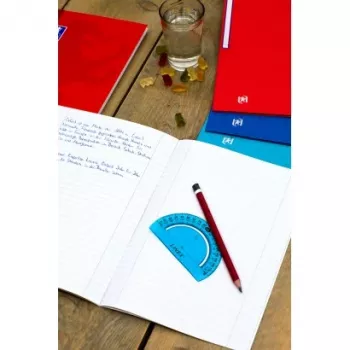 Cuaderno Oxford College A4+ 220 x 295 mm 80 hojas cuadriculado con margen L