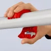 KNIPEX cortatubos manual para PVC y manguitos de sellado