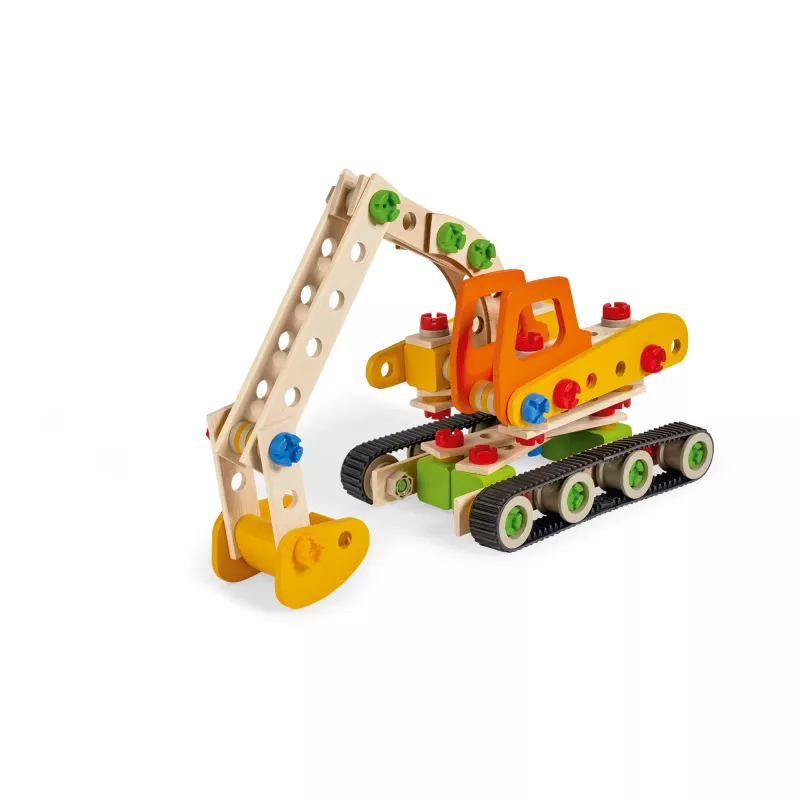 Constructor excavadora de orugas, juguete de construcción 170 piezas
