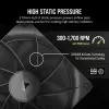Ventilador Corsair iCUE LINK RX140 14 cm negro 300-1700 rpm