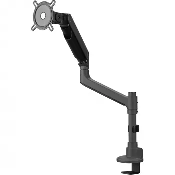 Soporte de monitor universal de alto rendimiento DM 5110 Single Heavy Duty, soporte de monitor negro, para monitores de 43 - 127 cm (17 - 50