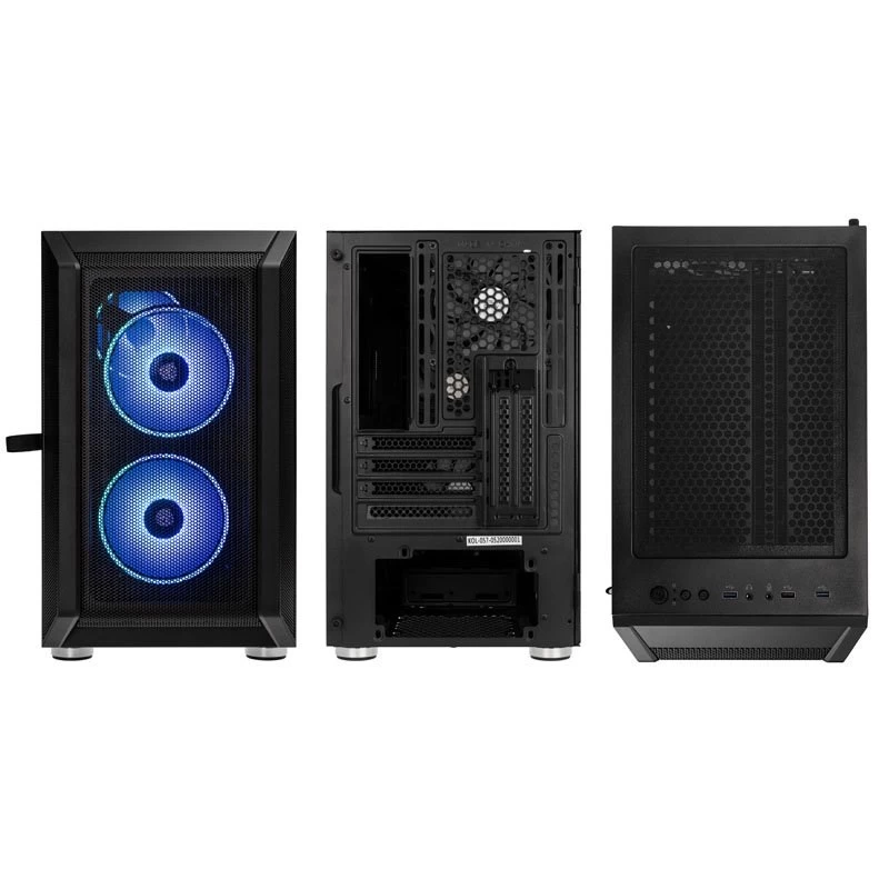 Caja Micro-ATX Kolink Citadel Mesh RGB – Negra