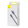 Baseus Crystal Shine Cable USB a USB-C, 100W, 2m (negro)