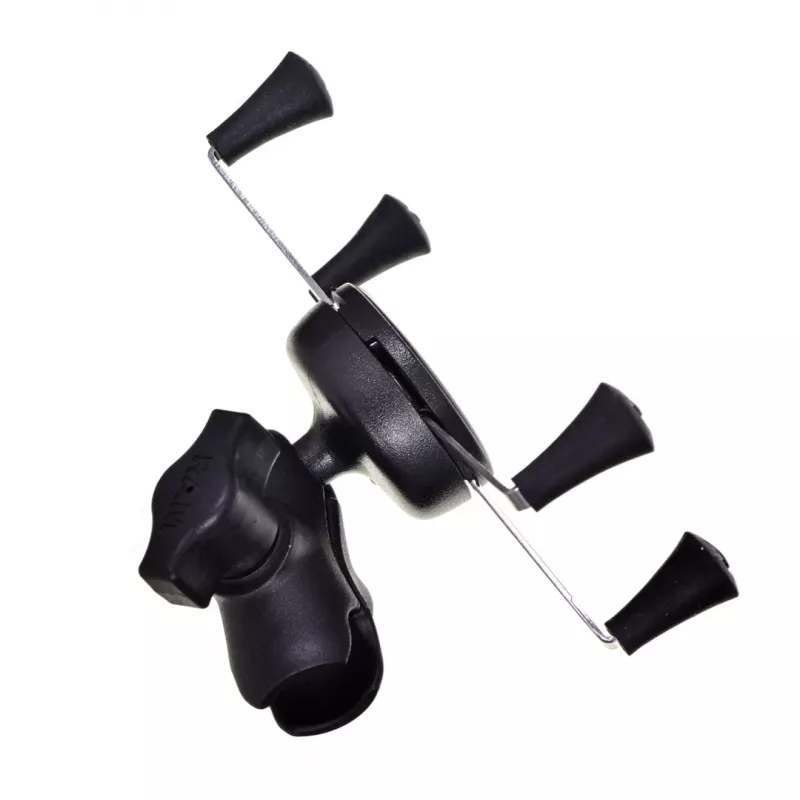 Soporte grande para movil RAM Mounts X-Grip con base para tubo de horquilla de moto
