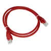Cable de red Alantec KKU5CZA1 rojo 0,25 m Cat5e U/UTP (UTP)