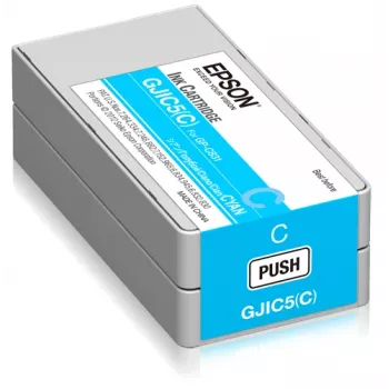 Epson GJIC5(C): cartucho de tinta para ColorWorks C831 (cian) (cantidad mínima de pedido=10)