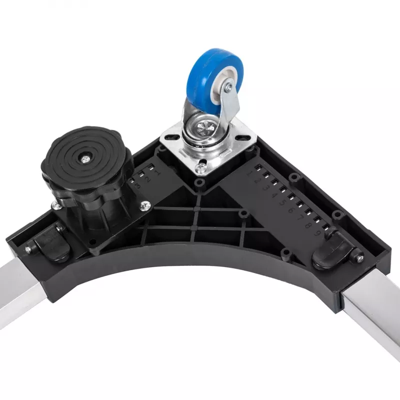 Base móvil MACLEAN MC-855, soporte robusto de ancho ajustable para lavadoras y frigoríficos