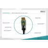 Cable de fibra óptica híbrida HDMI AOC Digitus AK-330125-100-S