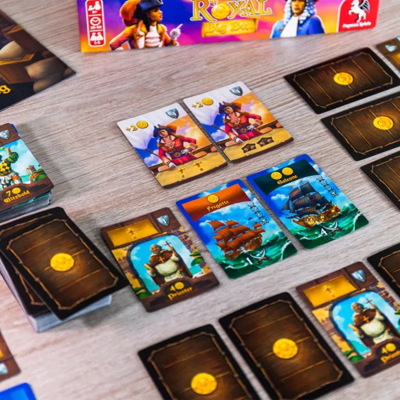 Pegasus Spiele Port Royal Big Box juego de mesa