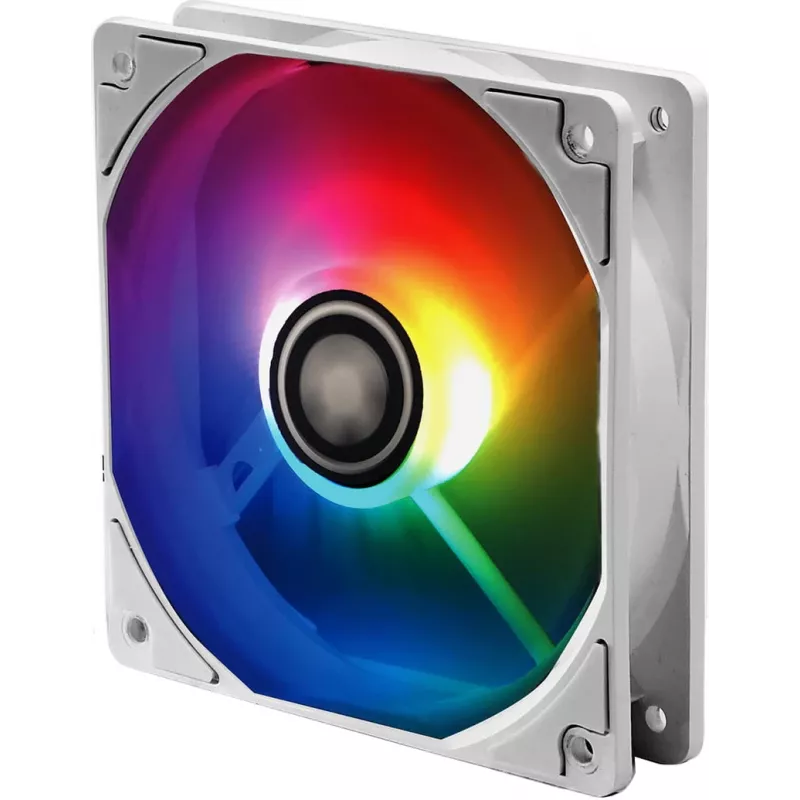 Ventilador de caja de 120 mm XILENCE Performance A+ XF064 con rodamiento fluido dinámico, 500–1500 rpm, blanco