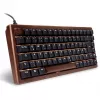 Teclado Sharkoon 100068081 Home USB QWERTZ alemán negro madera 75%