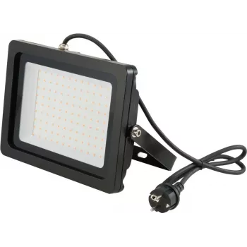 Luminaria LED EUROLITE FL-100 SMD UV 18W IP65 — proyector UV para uso en exteriores