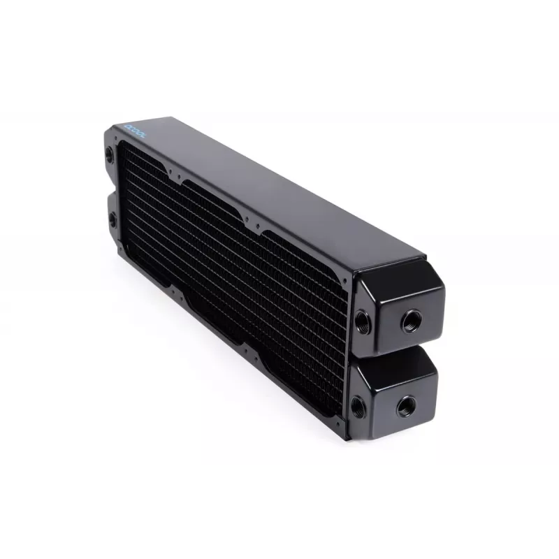 Alphacool NexXxoS UT60 14390 radiador Dual-Flow de cobre completo, 360 mm, negro