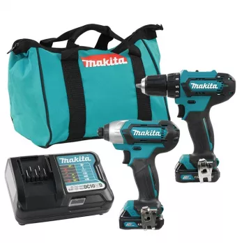 Set combinado de herramientas eléctricas Makita CLX224X a batería