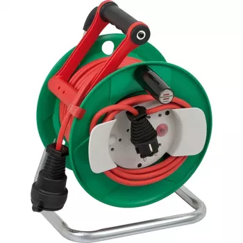 Alargador con carrete Brennenstuhl 25m AT-N05V3V3-F 3G1,5