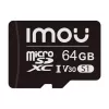 Tarjeta microSD IMOU ST2-64-S1 64 GB, Class 10, lectura 95 MB/s, escritura 35 MB/s, U3 V30