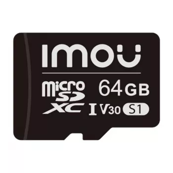 Tarjeta microSD IMOU ST2-64-S1 64 GB, Class 10, lectura 95 MB/s, escritura 35 MB/s, U3 V30