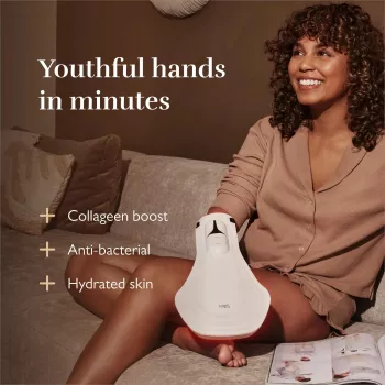 Mascarilla LED de mano silk'n HLM1PE1001 para rejuvenecimiento e hidratación de la piel