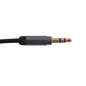 Gembird CCAP-444-1M Cable de audio 3,5 mm negro (CCAP-444-1M)