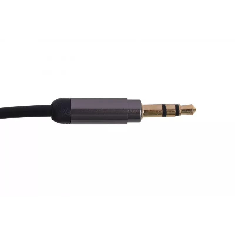 Gembird CCAP-444-1M Cable de audio 3,5 mm negro (CCAP-444-1M)