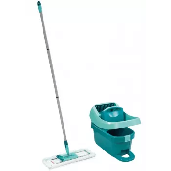 Leifheit set de fregona plumero limpieza Professional XL verde con carro 55096