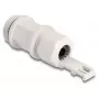 Prensaestopas M28 DELOCK, plástico, gris, con sujeción para brida, 1 ud.