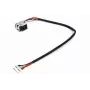 Conector hembra de alimentación con cable, HP DV6 serie