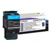 Lexmark C540H1CG cartucho de tóner para C540/C543/C544/C546, cian, alto rendimiento, 2000 páginas