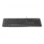 K120 Teclado con cable, con cable, USB, QWERTZ, negro