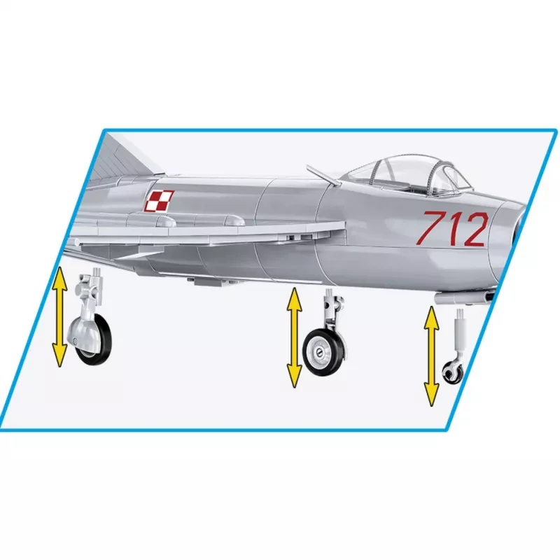 Set de construcción COBI Lim-1 Fuerza Aérea Polaca 1952 504 piezas
