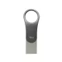 Memoria flash USB Silicon Power 16 GB USB Type-A / USB Type-C, USB 3.2 Gen 1, titanio, carcasa de zinc