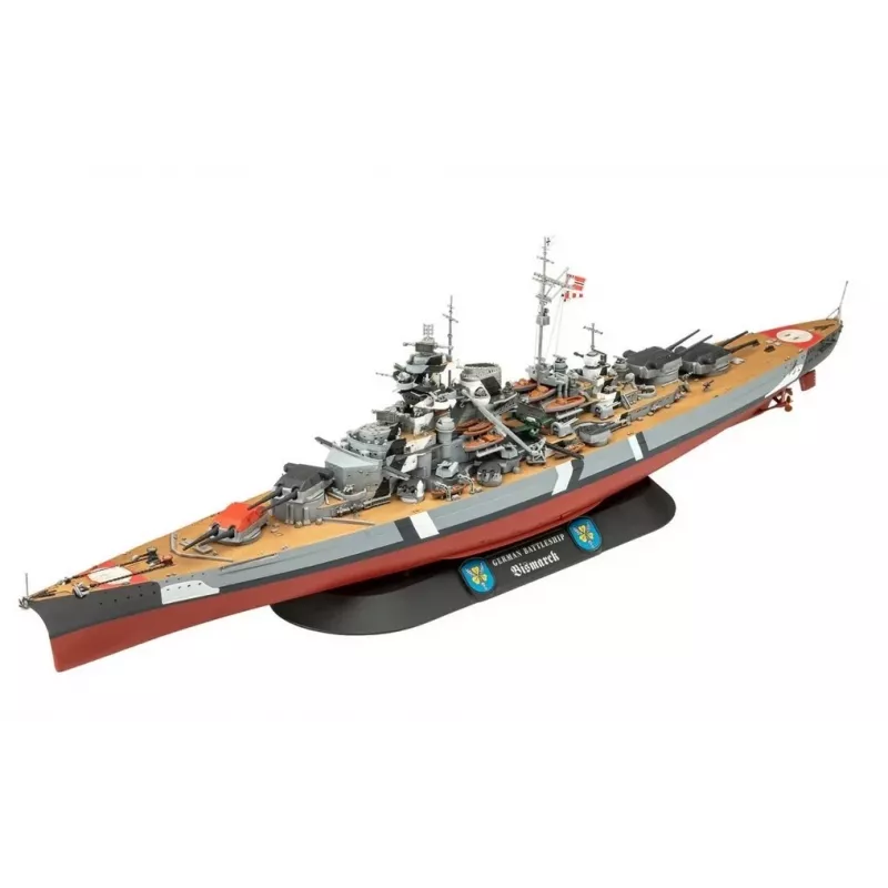 Legend Bismarck 1/700 set de regalo