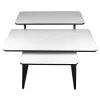SD3 - Escritorio estudio puesto de trabajo tablero estante para equipo de audio bandeja extraíble para teclado 91,4 cm