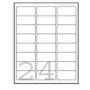 Avery - Etiquetas de dirección - blanco - 63,5 x 33,9 mm - 2400 etiquetas (100 hojas x 24) (L7159-100)