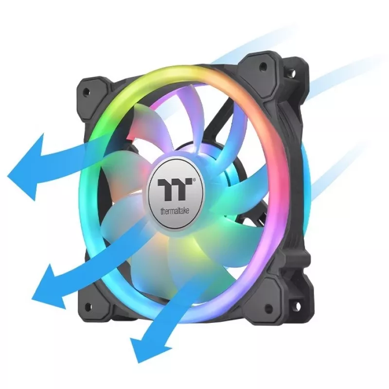 Thermaltake SWAFAN 14 RGB ventilador, 14 cm, negro, 500–2000 RPM