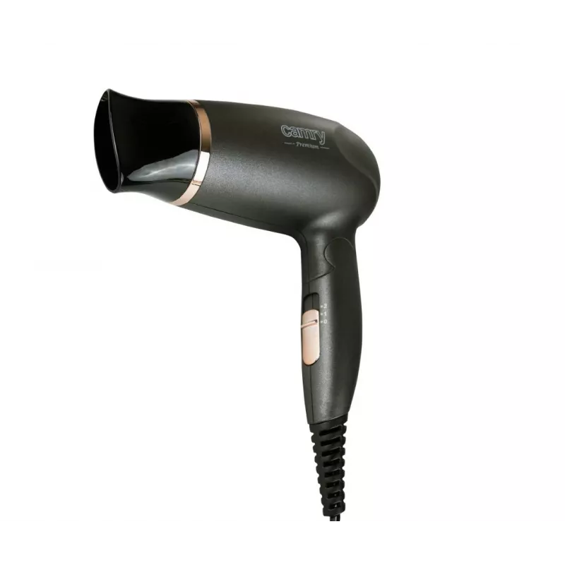 Secador de pelo Camry CR 2261 gris metalizado, oro 1400 W