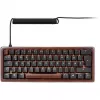 Teclado Sharkoon 100068100 Office USB QWERTZ alemán madera 61 teclas RGB LED