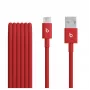 Apple Beats Cable trenzado USB-A a USB-C (1,5 m) - Rapid Red (MFEJ4ZM/A)
