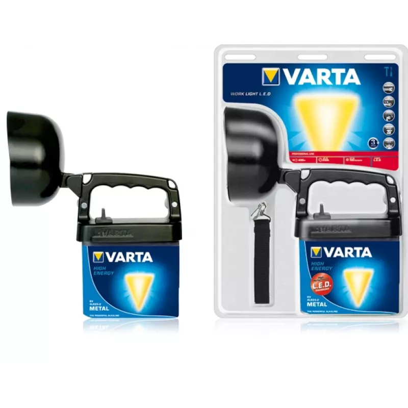 Linterna de mano Varta 18660101421 LED 4W 190lm negro azul
