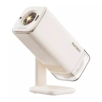 Proyector Aurzen Boom Air Google TV CastplayGold – proyector inteligente compacto con Google TV