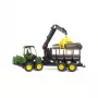 Bruder John Deere 1210E Forwarder con pinza
