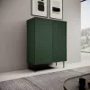 Estantería Cama Meble ONDA ONDA 98×45×127 cm verde, armario de pared de suelo