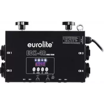 Dimmer pack EUROLITE EDX-4RT Dimmer pack 4 canales RDM (Modelo 70064074)