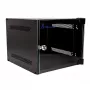 EXTRALINK LITE 4U 10 280X310 armario rack de pared negro